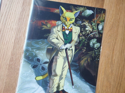 Official Ghibli Baron Wall Art Picture/Folder • Whisper of the Heart Anime Clear File - Kamaji Market