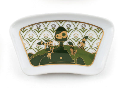 Official Ghibli Bean Plate Set of 4 • Totoro, Kiki, Nausicaa, Laputa Side Dish/Snack/Crockery • Japanese Mamezara - Kamaji Market
