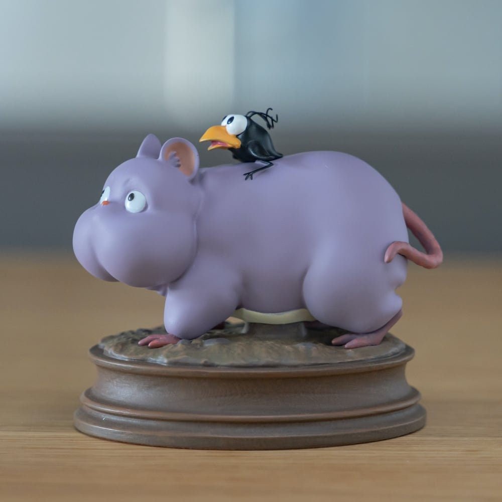 Official Ghibli Bo Mouse and Haedori Figure • Spirited Away Home Decor/Interior Diorama - Kamaji Market