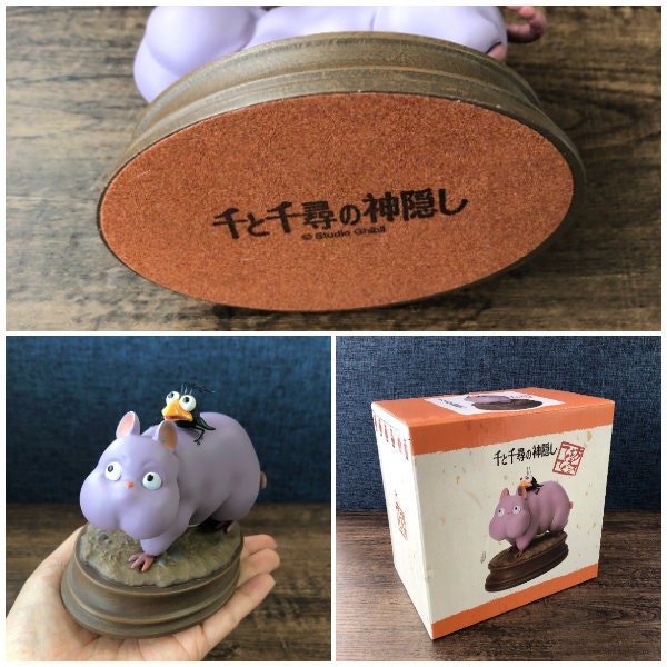 Official Ghibli Bo Mouse and Haedori Figure • Spirited Away Home Decor/Interior Diorama - Kamaji Market
