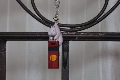Official Ghibli Bo Mouse Keychain/Charm • Spirited Away Bag Decor/Pendant/Strap - Kamaji Market