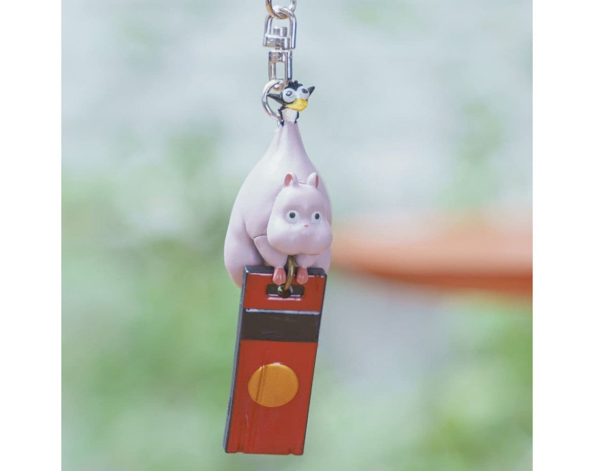Official Ghibli Bo Mouse Keychain/Charm • Spirited Away Bag Decor/Pendant/Strap - Kamaji Market