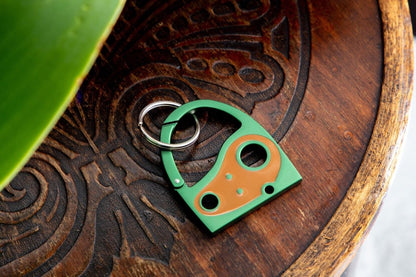 Official Ghibli Calcifer, Jiji, Robot Soldier, Catbus Carabiner/Charm • Howl, Totoro, Laputa, Kiki Snap Link/Decor/Keychain - Kamaji Market