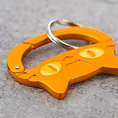 Official Ghibli Calcifer, Jiji, Robot Soldier, Catbus Carabiner/Charm • Howl, Totoro, Laputa, Kiki Snap Link/Decor/Keychain - Kamaji Market