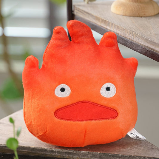 Official Ghibli Calcifer Plush Toy • Howls Moving Castle Stuffed Animal/Figure - Kamaji Market