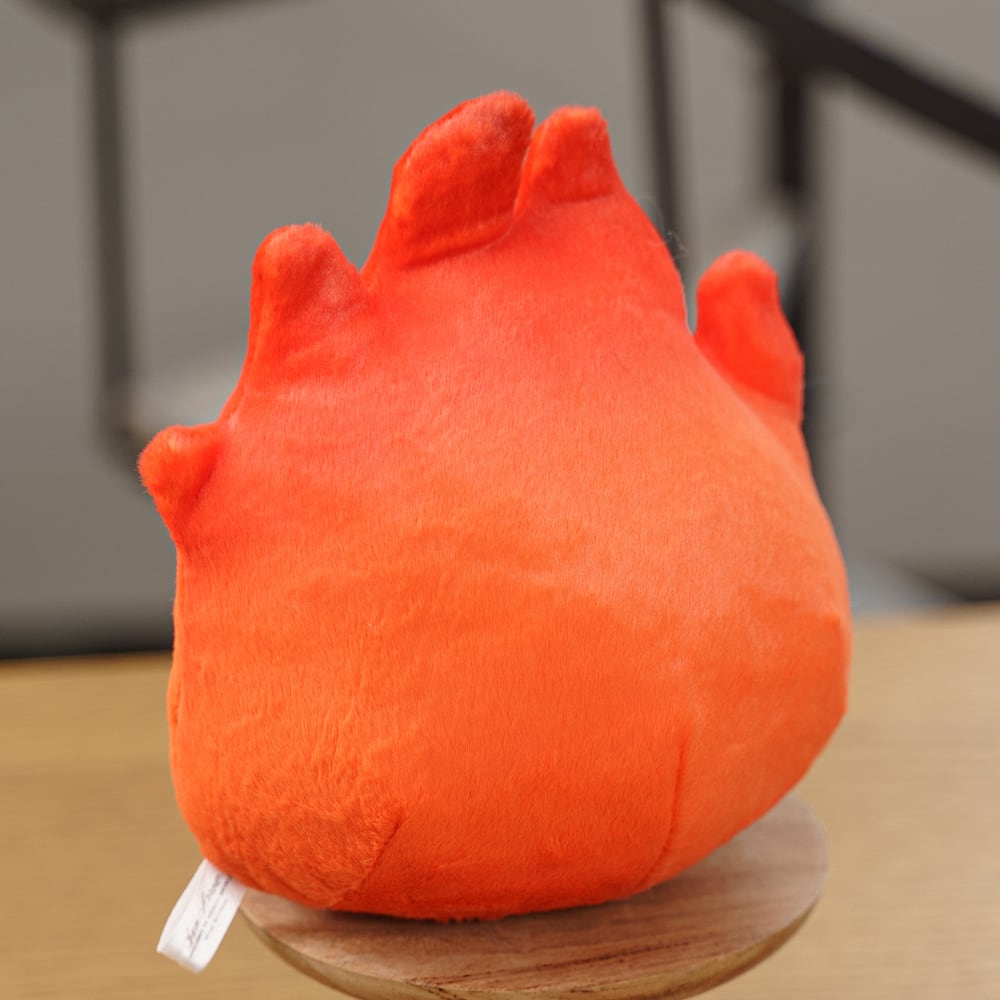 Official Ghibli Calcifer Plush Toy • Howls Moving Castle Stuffed Animal/Figure - Kamaji Market