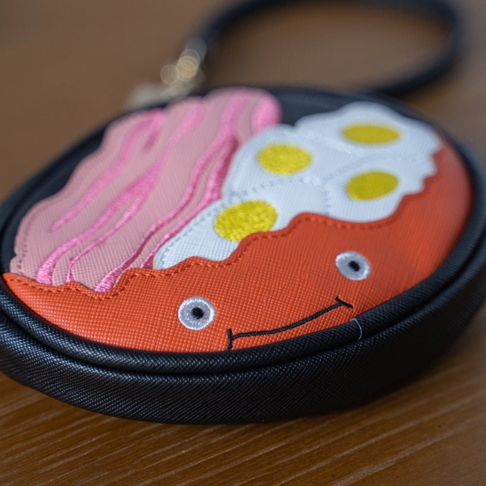 Official Ghibli Calcifer Pouch/Clutch • Howls Moving Castle Case/Cosmetic Bag/Wallet/Makeup Bag/Purse - Kamaji Market