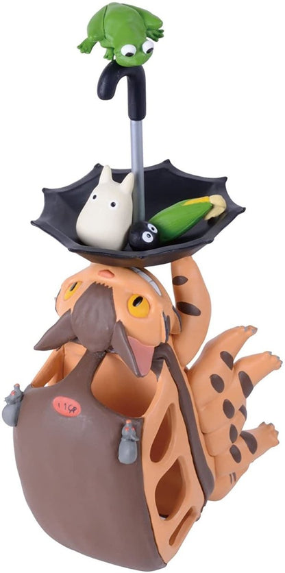 Official Ghibli Catbus Figure Set/Balance Toy • Small Figurine/Mini Statue/Replica/Home Decor/Interior Diorama • My Neighbor Totoro Gift - Kamaji Market