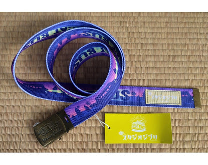 Official Ghibli Catbus Gacha Belt/Buckle • My Neighbor Totoro Ceinture/Strap • GBL Limited Edition - Kamaji Market