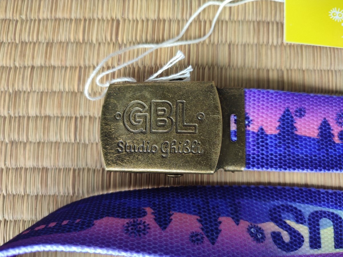 Official Ghibli Catbus Gacha Belt/Buckle • My Neighbor Totoro Ceinture/Strap • GBL Limited Edition - Kamaji Market