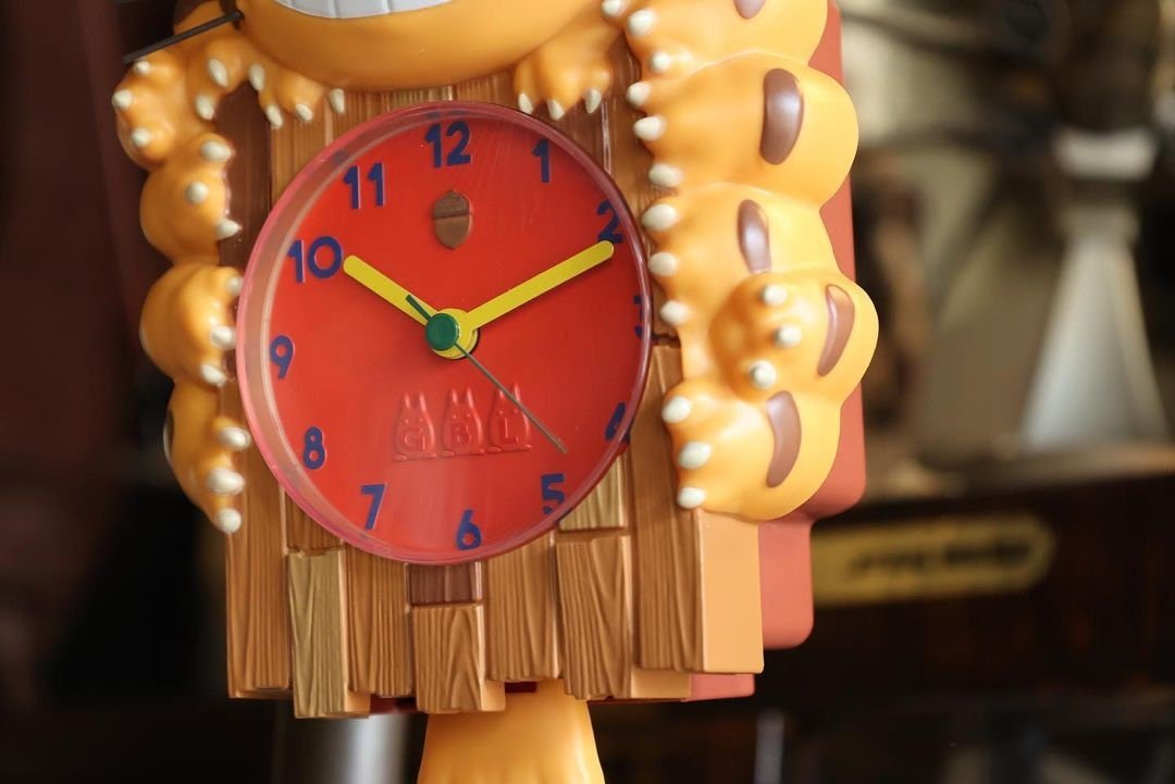 Official Ghibli Catbus Pendulum Clock • My Neighbor Totoro Wall Hanging/Home Decor • GBL - Kamaji Market