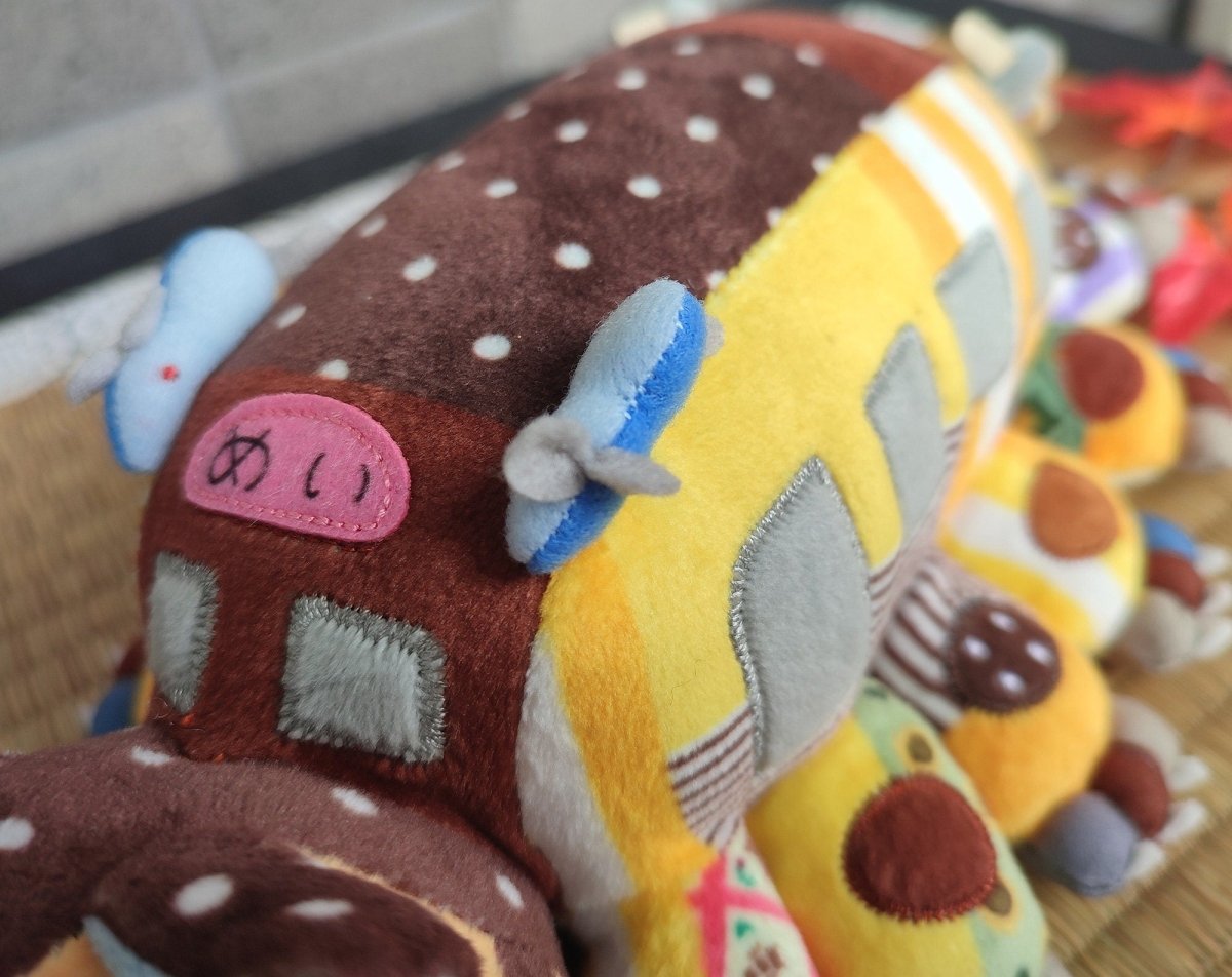 Official Ghibli Catbus Plush Toy • My Neighbor Totoro Stuffed Animal/Figure/Home Decor • Ghibli Park Exclusive - Kamaji Market