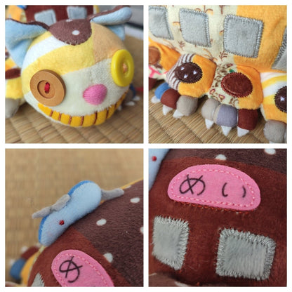 Official Ghibli Catbus Plush Toy • My Neighbor Totoro Stuffed Animal/Figure/Home Decor • Ghibli Park Exclusive - Kamaji Market
