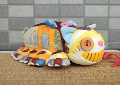 Official Ghibli Catbus Plush Toy • My Neighbor Totoro Stuffed Animal/Figure/Home Decor • Ghibli Park Exclusive - Kamaji Market