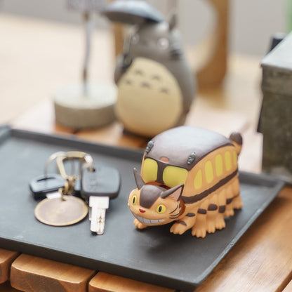 Official Ghibli Catbus Swaying Figure • My Neighbor Totoro Figurine/Toy/Miniature/Home Design/Car Decor - Kamaji Market