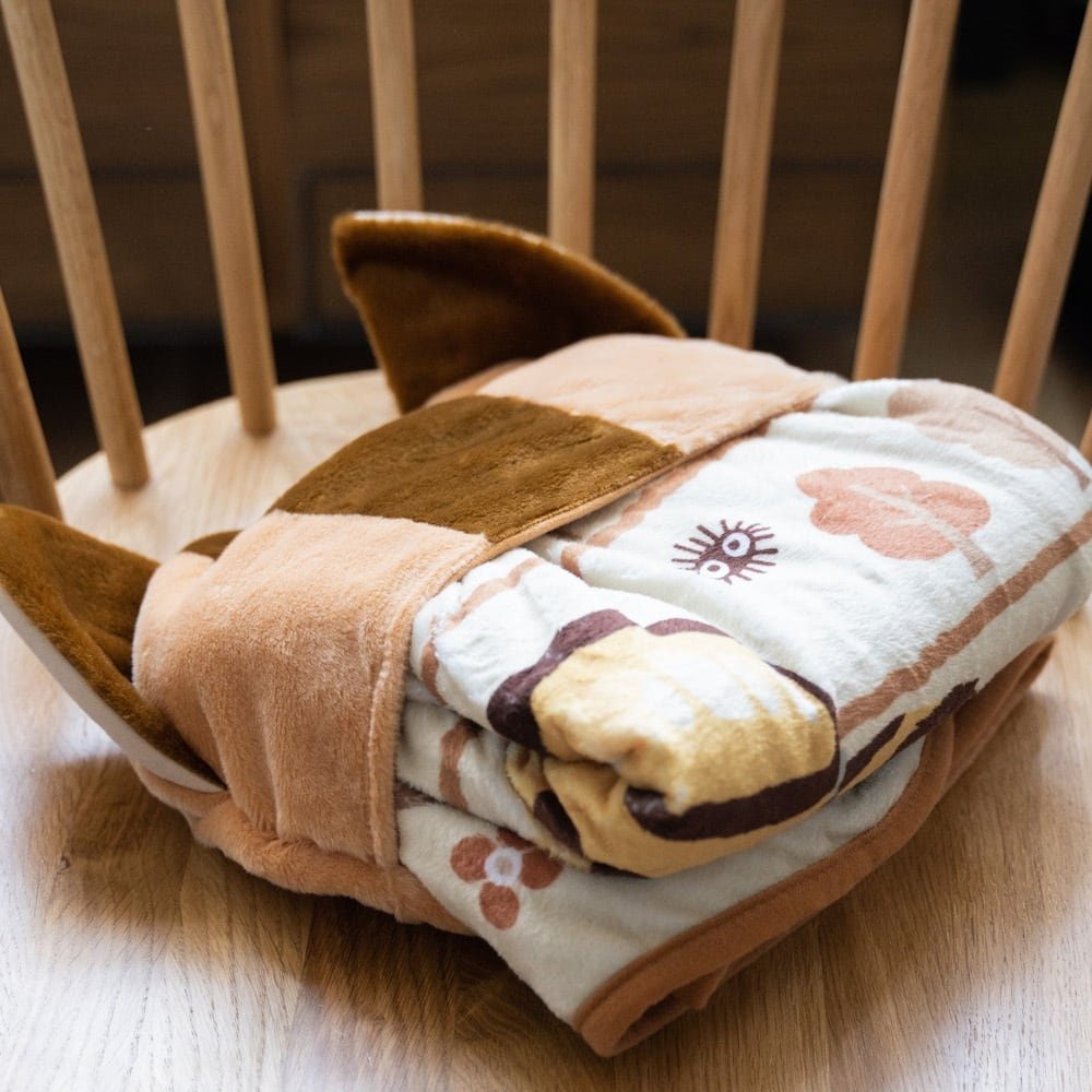 Official Ghibli Catbus Warm Blanket/Cushion/Home Decor • My Neighbor Totoro Throw/Pillow/Replica/Interior Decoration - Kamaji Market