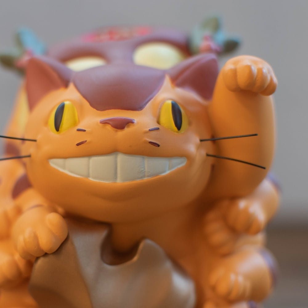 Official Ghibli Catbus/Lucky Cat Figure • My Neighbor Totoro Figurine/Statue/Replica/Home Decor/Interior Diorama - Kamaji Market