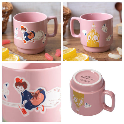 Official Ghibli Ceramic Mug Cup • Totoro, Kikis Delivery, Howls Moving Castle, Spirited Away, Porco Rosso Tableware - Kamaji Market