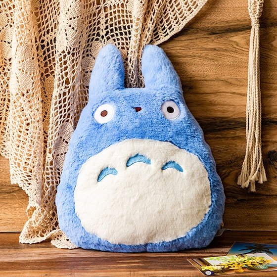 Official Ghibli Cushion/Pillow/Home Decor • Totoro, Catbus, No Face, Jiji, Bo Plush/Stuffed Animal/Replica • Spirited Away, Kikis Delivery - Kamaji Market