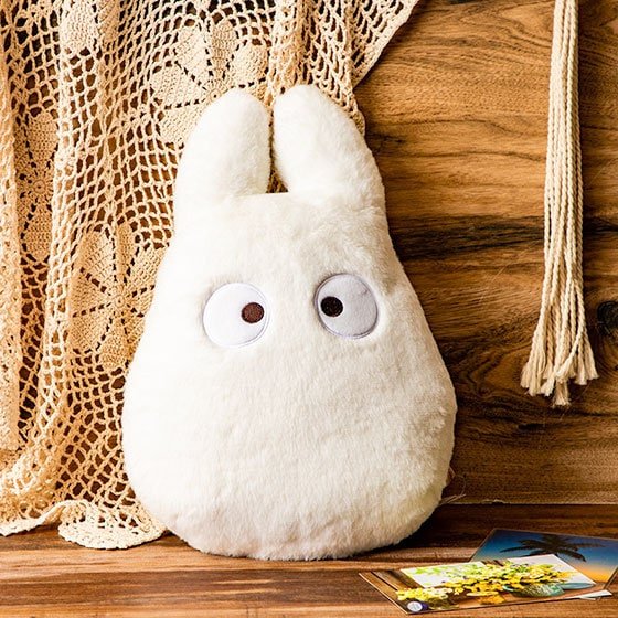 Official Ghibli Cushion/Pillow/Home Decor • Totoro, Catbus, No Face, Jiji, Bo Plush/Stuffed Animal/Replica • Spirited Away, Kikis Delivery - Kamaji Market