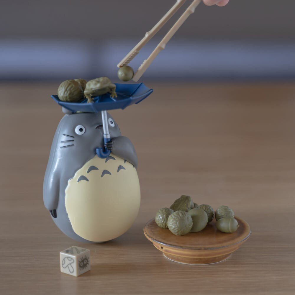 Official Ghibli Figure Set/Balance Game • My Neighbor Totoro Figurine/Statue/Replica/Home Decor/Interior Diorama - Kamaji Market