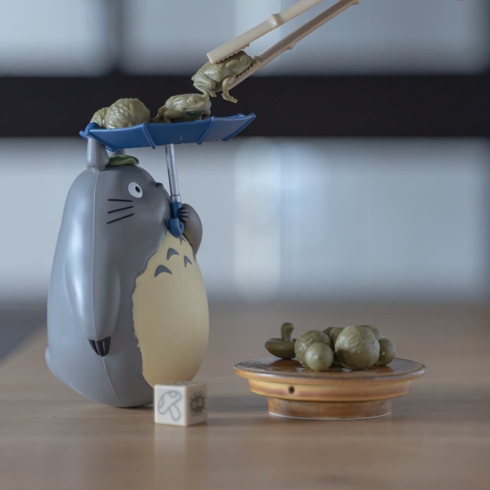 Official Ghibli Figure Set/Balance Game • My Neighbor Totoro Figurine/Statue/Replica/Home Decor/Interior Diorama - Kamaji Market
