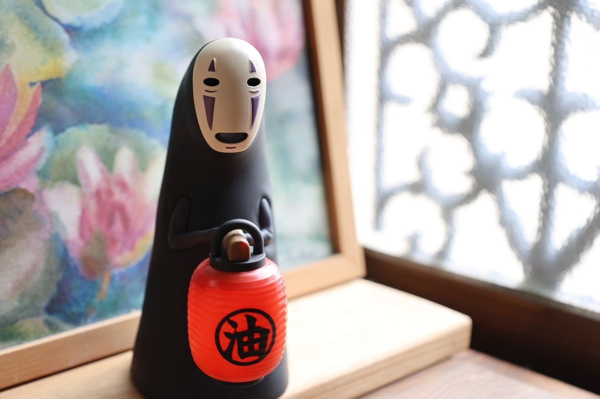 Official Ghibli Figurine/Lantern • Spirited Away Figure/Statuette/Replica/Home Decor/Diorama • Kaonashi No Face Light - Kamaji Market