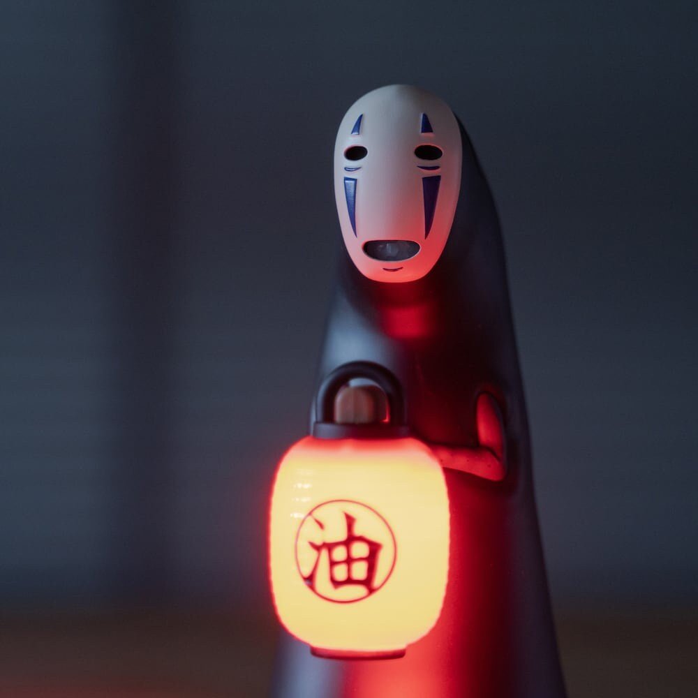 Official Ghibli Figurine/Lantern • Spirited Away Figure/Statuette/Replica/Home Decor/Diorama • Kaonashi No Face Light - Kamaji Market