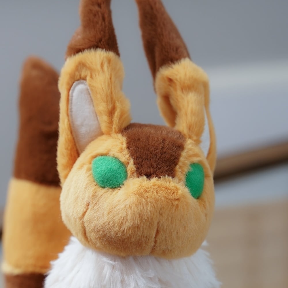 Official Ghibli Fox Squirrel Plush Toy 2025 • Nausicaa, Laputa Stuffed Animal/Home Decor - Kamaji Market