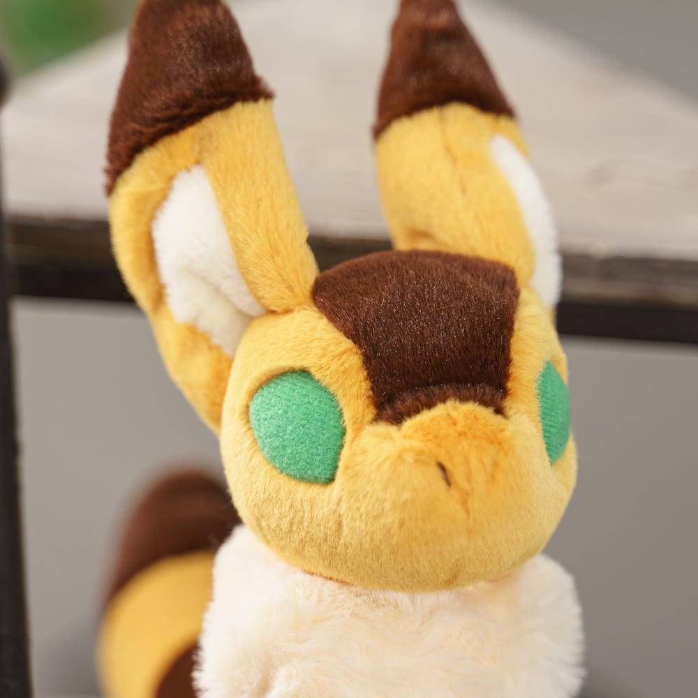 Official Ghibli Fox Squirrel Plush Toy • Nausicaa, Laputa Stuffed Animal/Home Decor - Kamaji Market