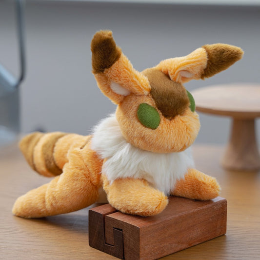 Official Ghibli Fox Squirrel Plush Toy • Nausicaa, Laputa Stuffed Animal/Home Decor • Lying Fox size M - Kamaji Market