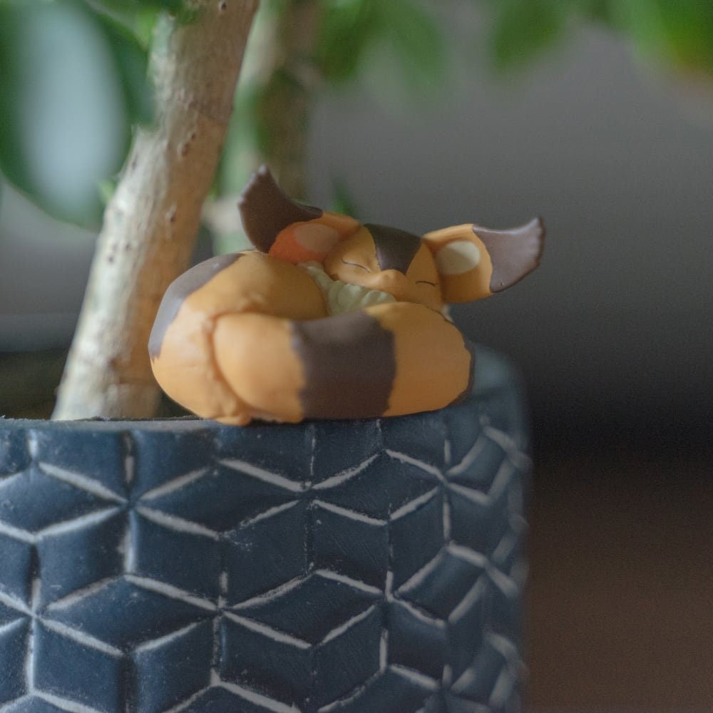 Official Ghibli Fox - Squirrel Teto Figure Set of 6 • Nausicaa, Laputa Figurine/Home Decor - Kamaji Market