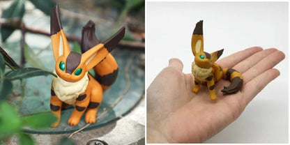 Official Ghibli Fox - Squirrel Teto Figure Set of 6 • Nausicaa, Laputa Figurine/Home Decor - Kamaji Market
