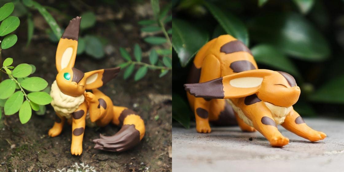 Official Ghibli Fox - Squirrel Teto Figure Set of 6 • Nausicaa, Laputa Figurine/Home Decor - Kamaji Market
