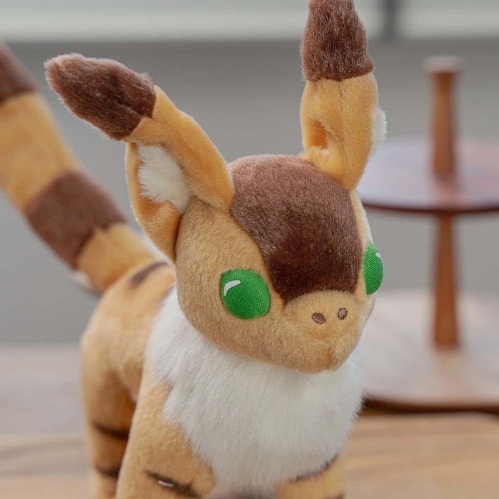 Official Ghibli Fox - Squirrel Teto Plush Toy • Nausicaa, Laputa Stuffed Animal/Figure/Home Decor • M size - Kamaji Market