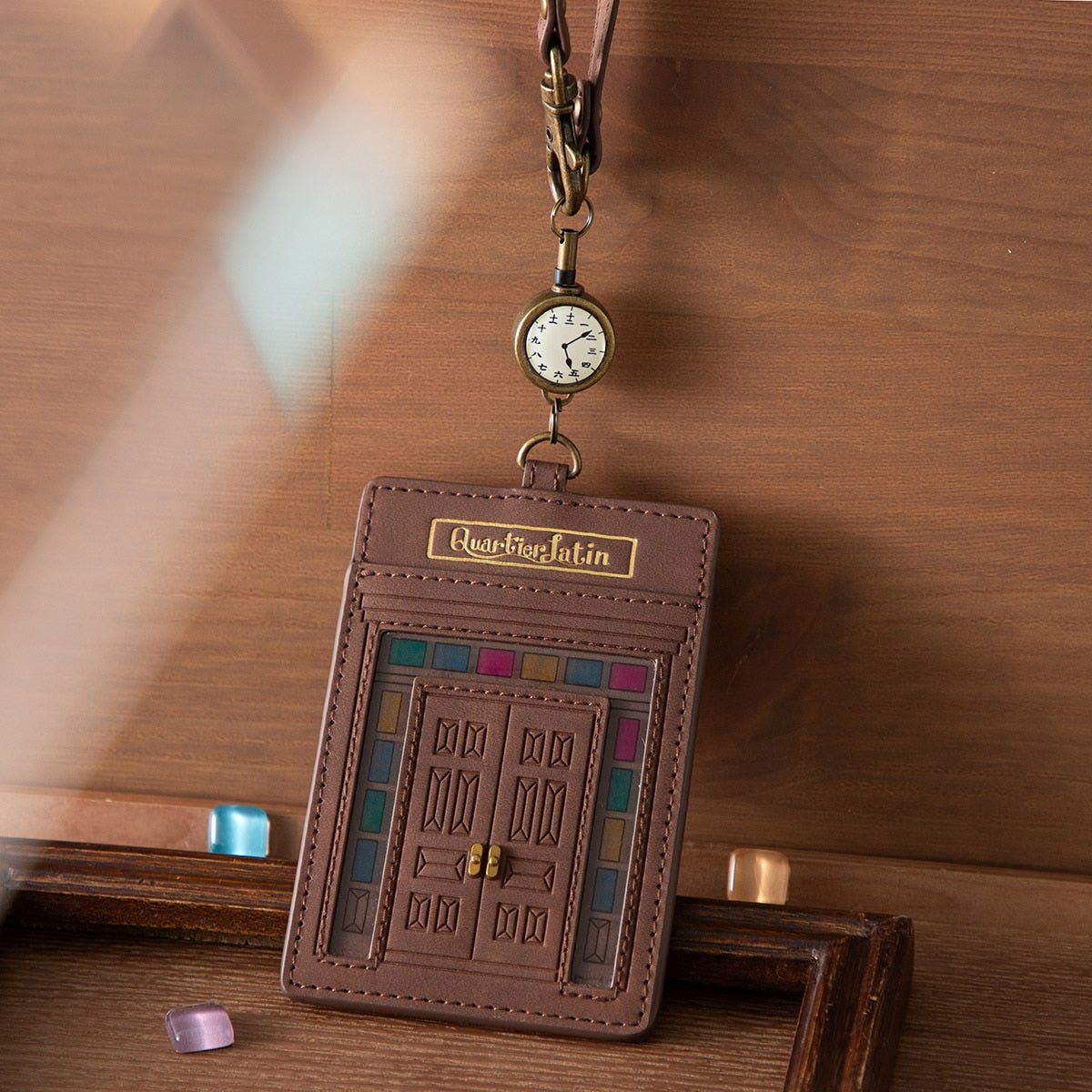 Official Ghibli From Up on Poppy Hill Card Case • Pass Holder/Bag Charm - Kamaji Market