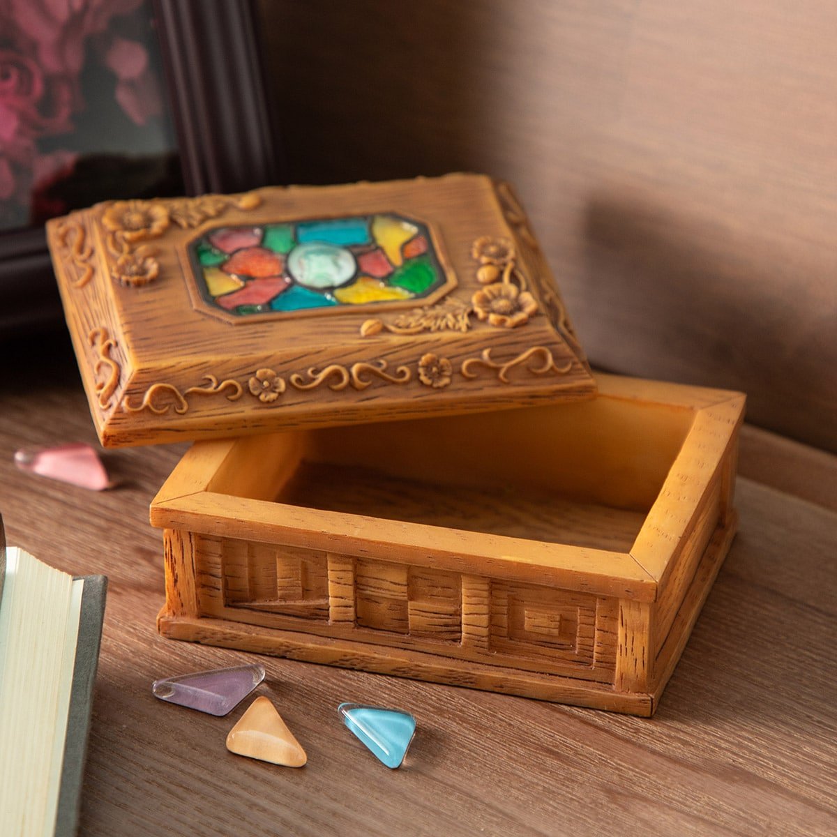 Official Ghibli From Up on Poppy Hill Jewelry Box • The Treasure Chest of the Latin Quarter Accessory Case - Kamaji Market