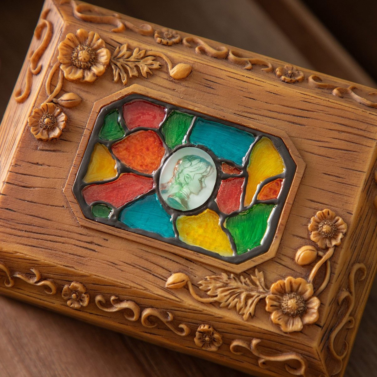 Official Ghibli From Up on Poppy Hill Jewelry Box • The Treasure Chest of the Latin Quarter Accessory Case - Kamaji Market