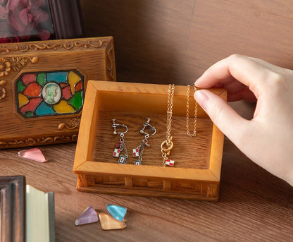 Official Ghibli From Up on Poppy Hill Jewelry Box • The Treasure Chest of the Latin Quarter Accessory Case - Kamaji Market