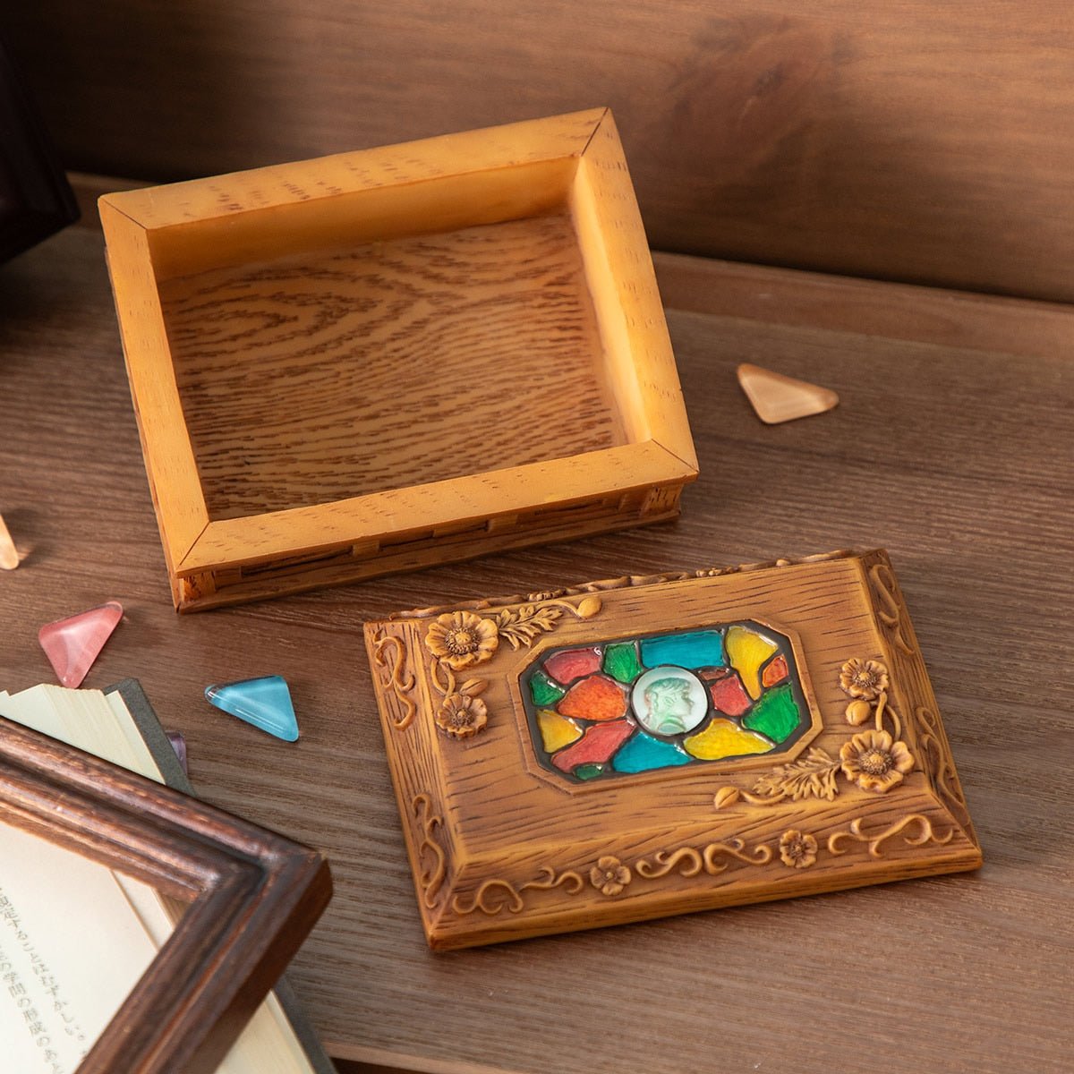 Official Ghibli From Up on Poppy Hill Jewelry Box • The Treasure Chest of the Latin Quarter Accessory Case - Kamaji Market