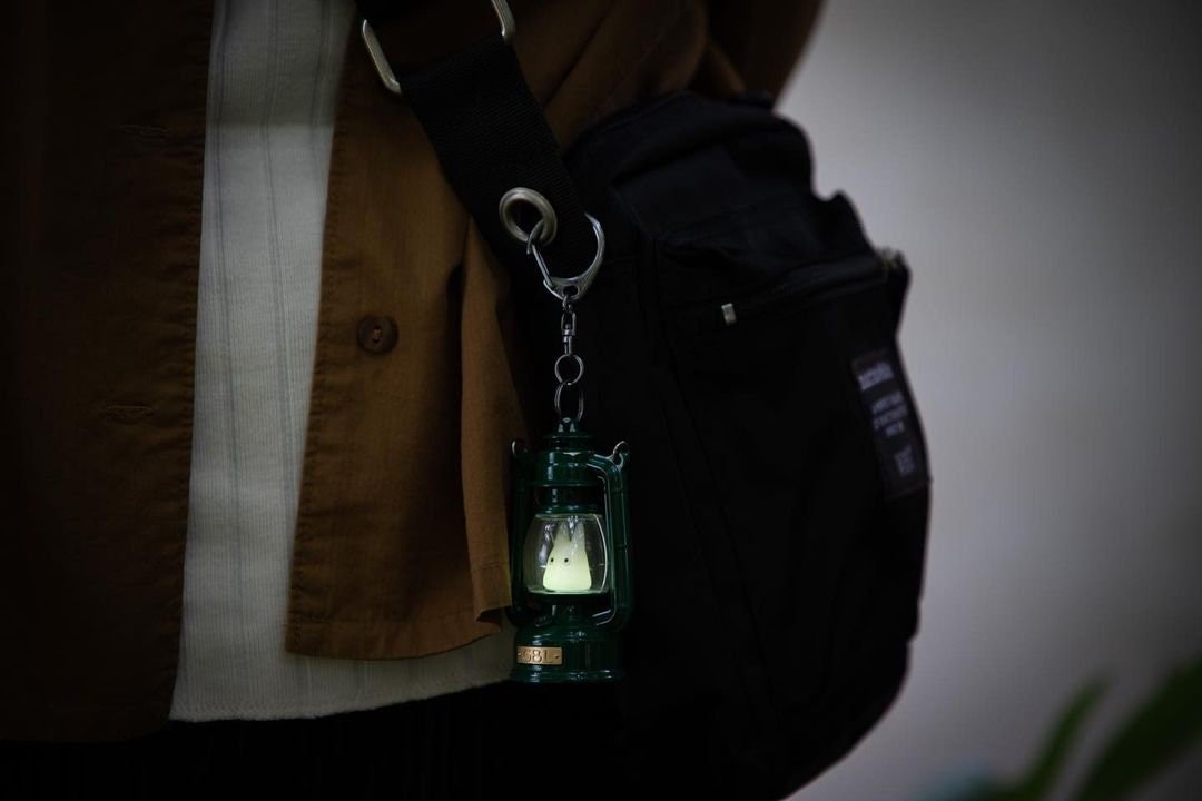 Official Ghibli GBL Lantern Keychain/Charm • My Neighbor Totoro, Howl's Moving Castle, Laputa Castle in the Sky - Kamaji Market