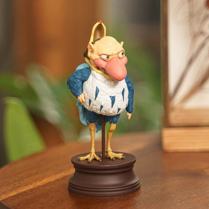 Official Ghibli Gray Heron Figure • The Boy and the Heron/How do you live? Figurine/Home Decor/Interior Design - Kamaji Market