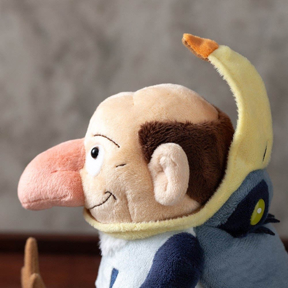 Official Ghibli Gray Heron Plush Toy • The Boy and the Heron/How do you live? Stuffed Animal/Figurine/Home Decor - Kamaji Market