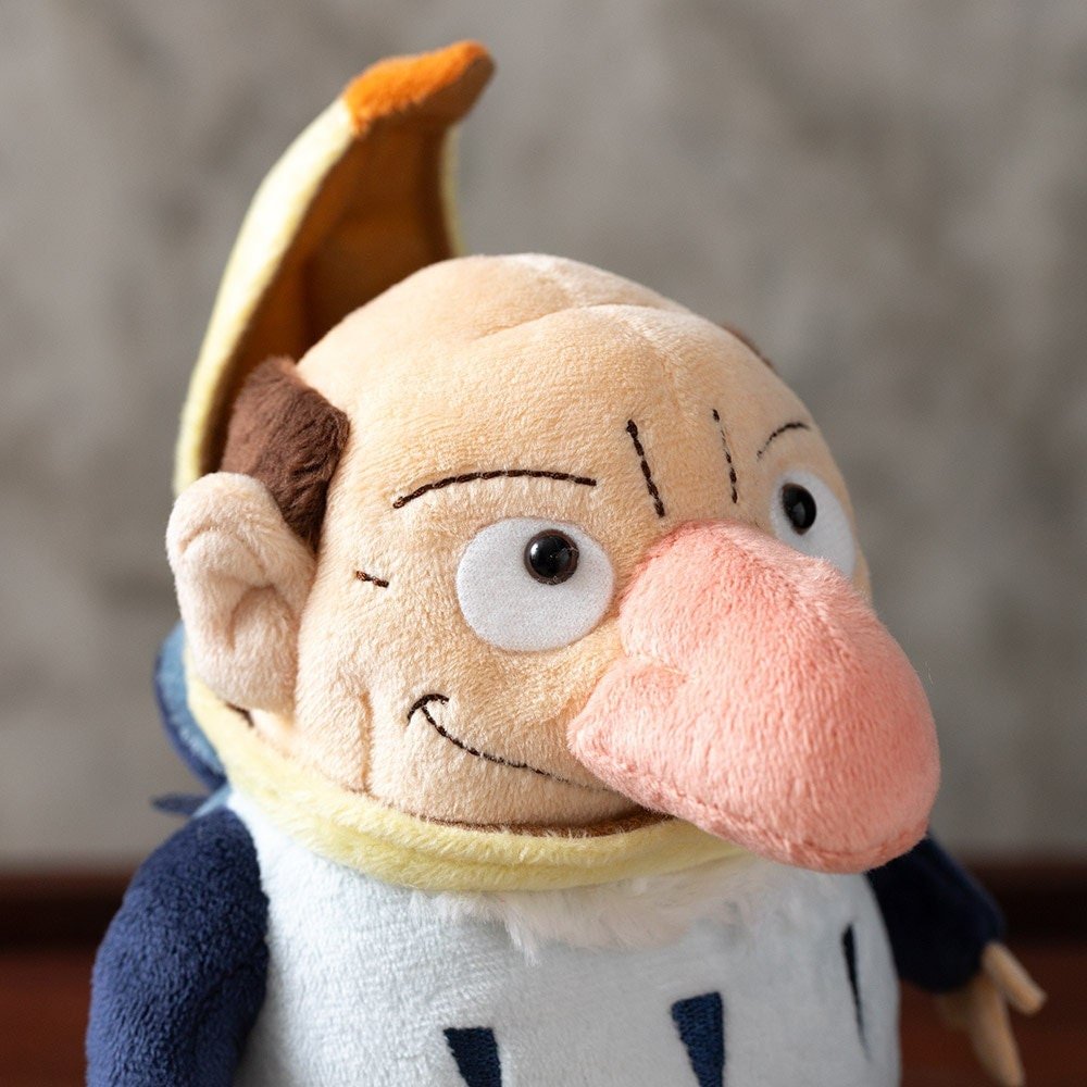 Official Ghibli Gray Heron Plush Toy • The Boy and the Heron/How do you live? Stuffed Animal/Figurine/Home Decor - Kamaji Market