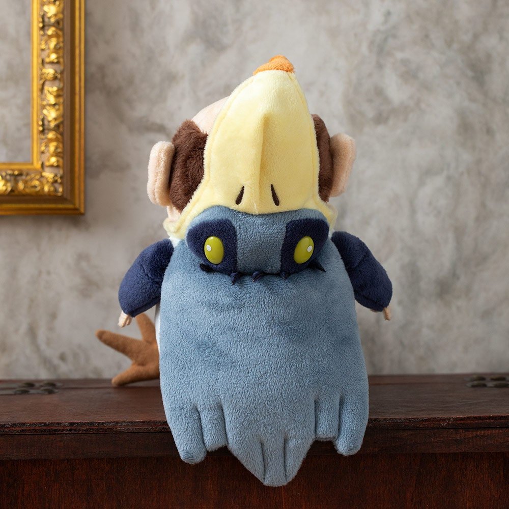 Official Ghibli Gray Heron Plush Toy • The Boy and the Heron/How do you live? Stuffed Animal/Figurine/Home Decor - Kamaji Market