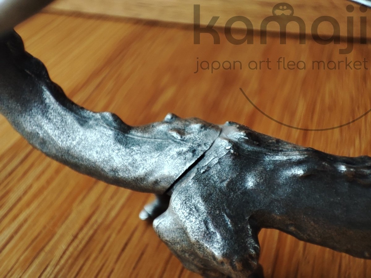 Official Ghibli Haku-Dragon Metallic Figure • Spirited Away Figurine/Home Decor • Ghibli Museum Exclusive - Kamaji Market