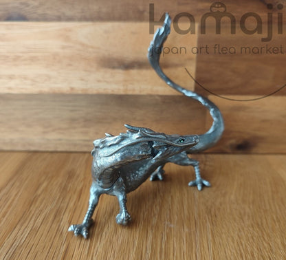 Official Ghibli Haku-Dragon Metallic Figure • Spirited Away Figurine/Home Decor • Ghibli Museum Exclusive - Kamaji Market