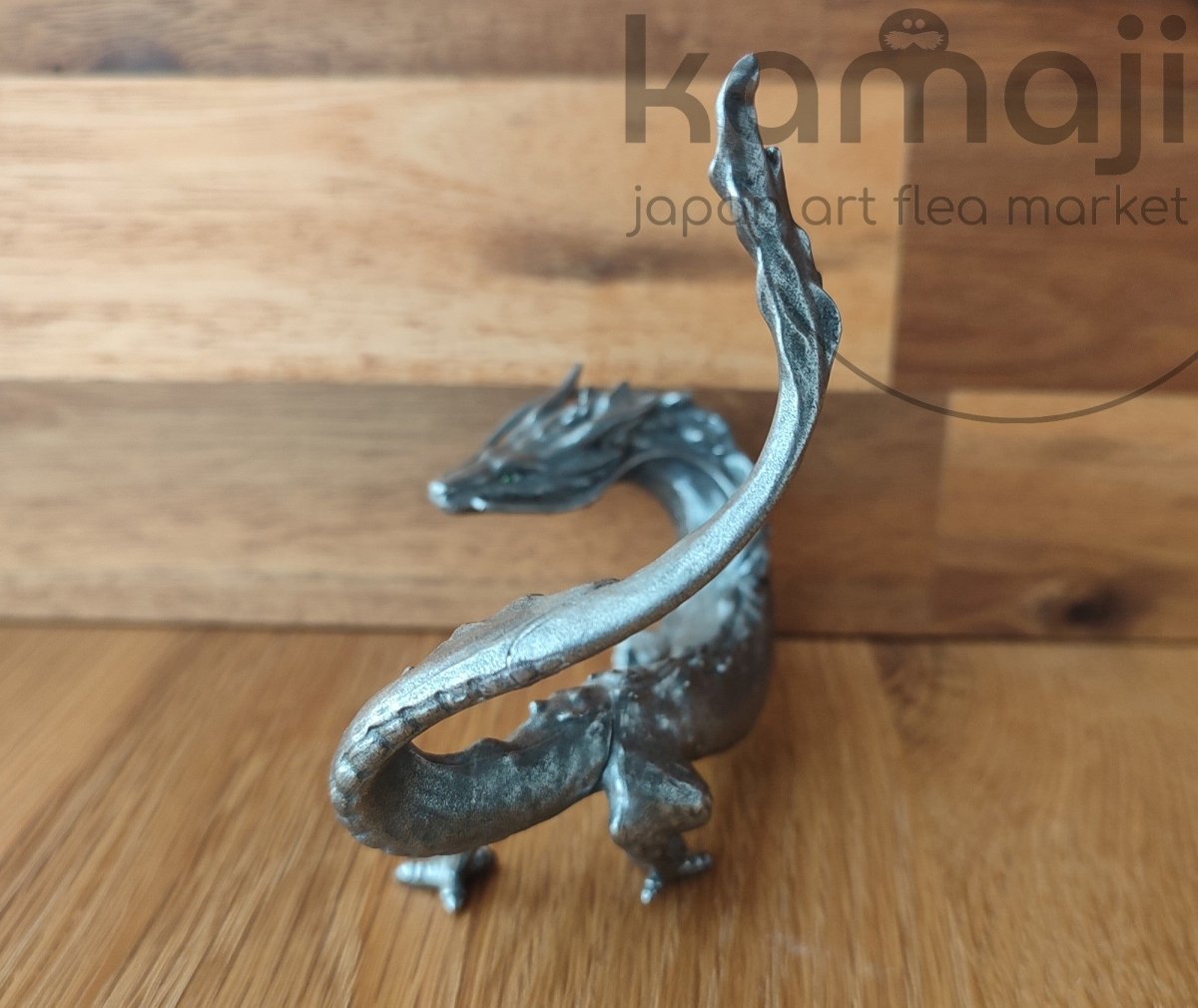 Official Ghibli Haku-Dragon Metallic Figure • Spirited Away Figurine/Home Decor • Ghibli Museum Exclusive - Kamaji Market