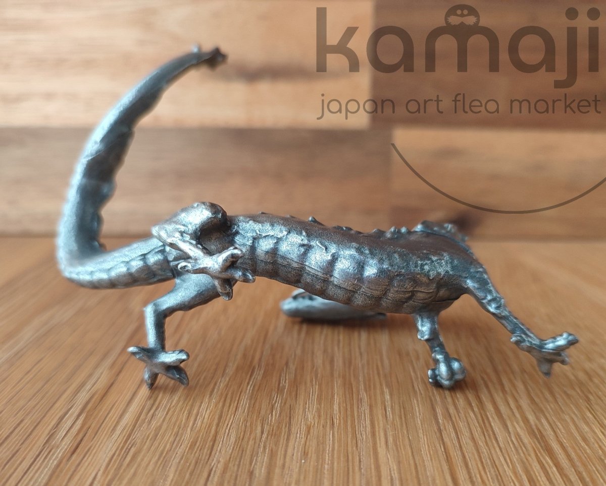 Official Ghibli Haku-Dragon Metallic Figure • Spirited Away Figurine/Home Decor • Ghibli Museum Exclusive - Kamaji Market