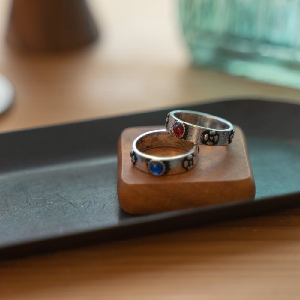 Official Ghibli Howl and Sophie Rings Set • Howls Moving Castle Japanese Jewelry - Kamaji Market